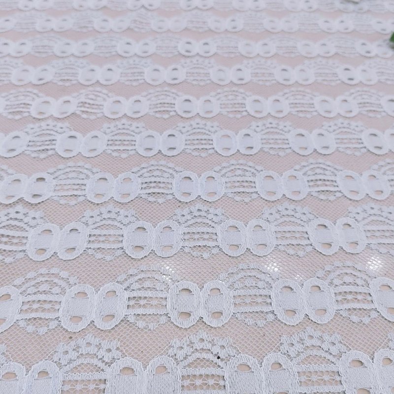 Lace Fabric Dress Nylon Warp Knit for Women's Wear Wholesale Supplier 2